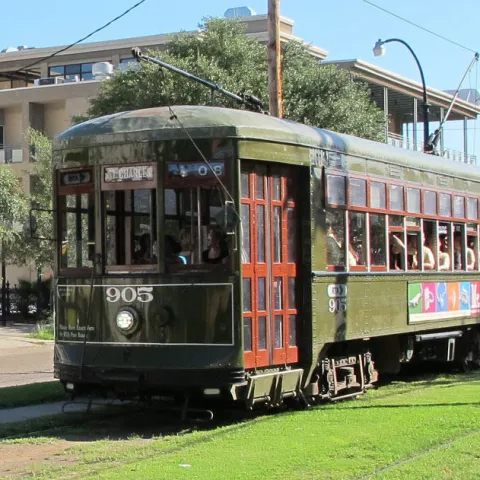 Trolley in New Orleans